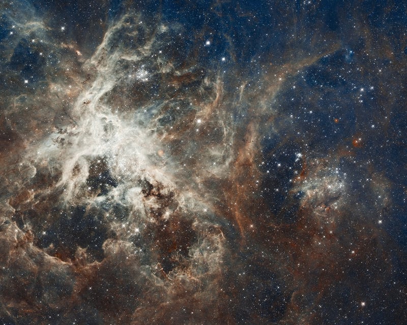 Galaxy Print Throw Pillows